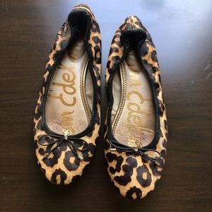 Sam Edelman Leopard Flats